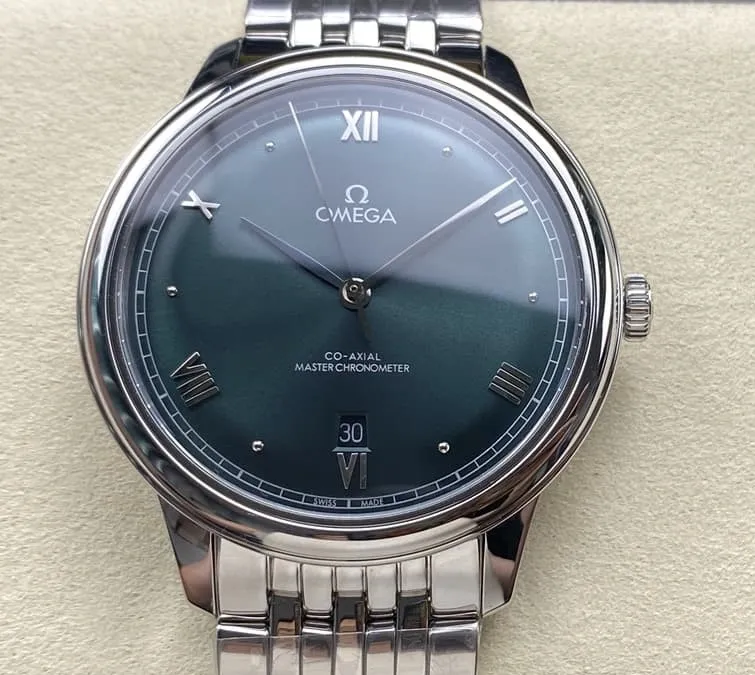 KZ Factory Omega De Ville 434.10.40.20.10.001 1:1 Best Edition Replica Watch